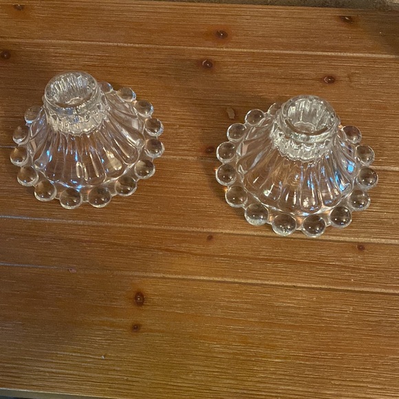 Set of Vintage Candle Holders - Picture 2 of 3